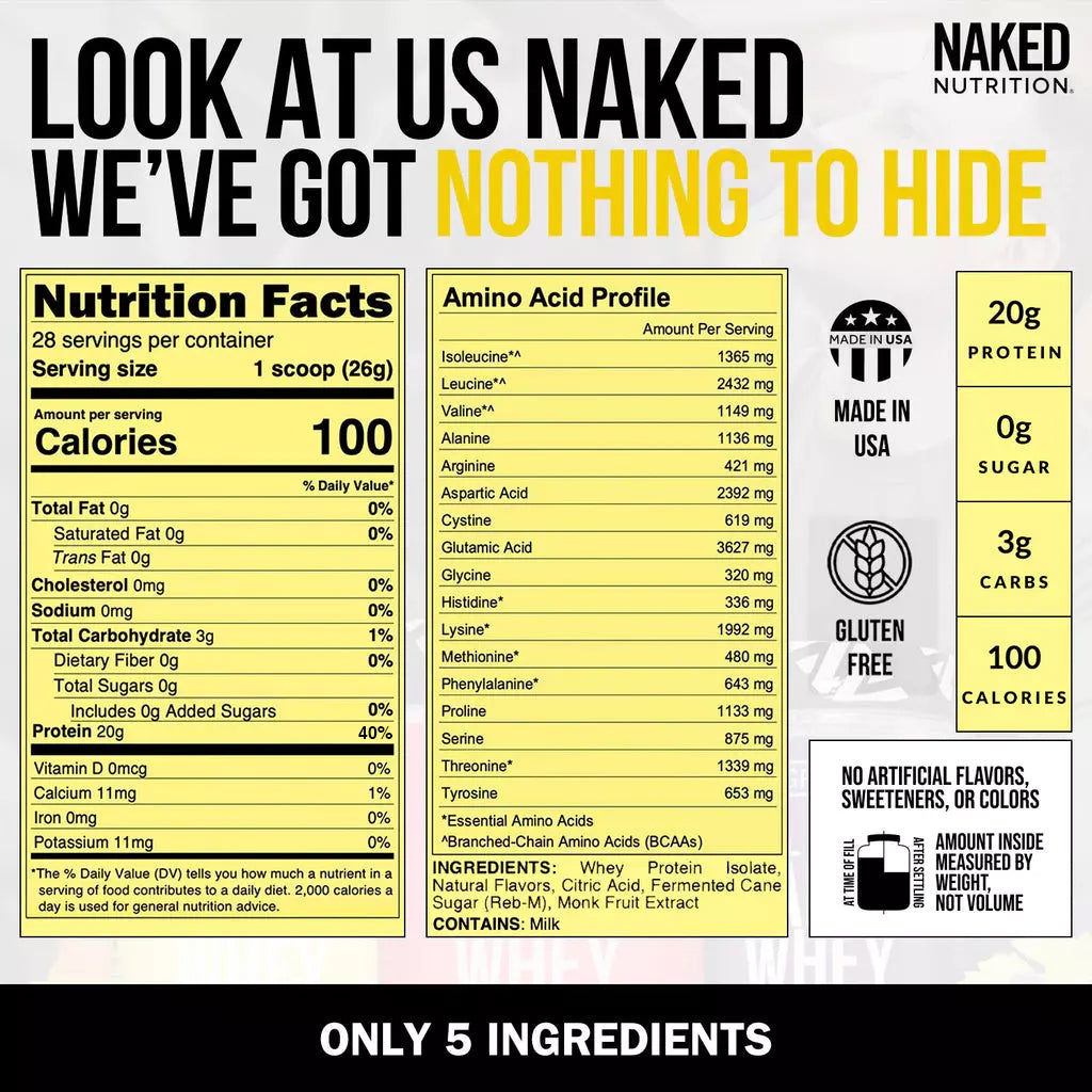 whey isolate lemonade flavor