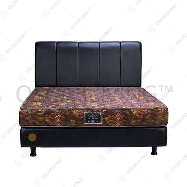 Super Royal Foam Pop HB Vadia Foam Mattress Fullset Oreo