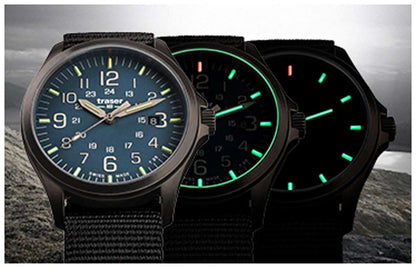 Traser P67 Officer Pro 108632 Men's Watch • Trigalight Technology • Swiss Made Quartz