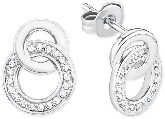 Ohrstecker zwei Kreise - s.Oliver Jewelry Modell: 2015121