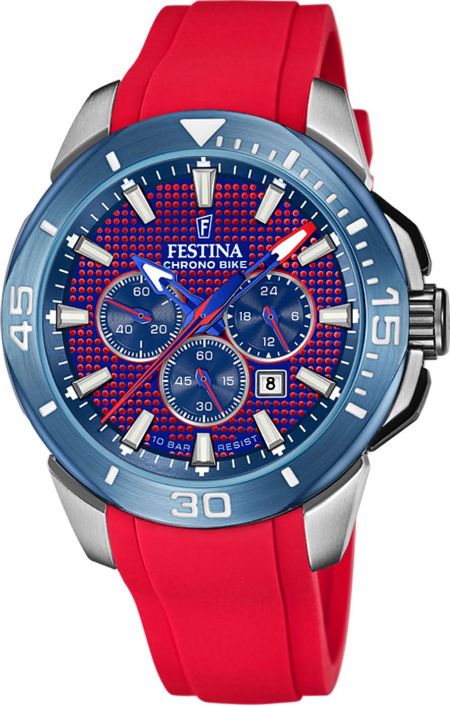 Festina Chrono Bike F20642/2 Men's Watch • Chronograph • 10 Bar