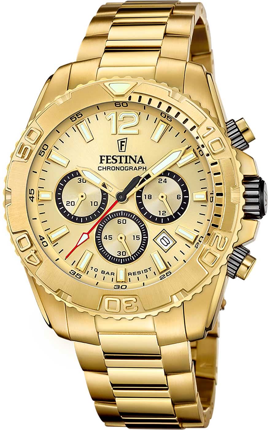 Festina Timeless Chronograph F20684/1 Men's Watch • Quartz Movement • Chronograph