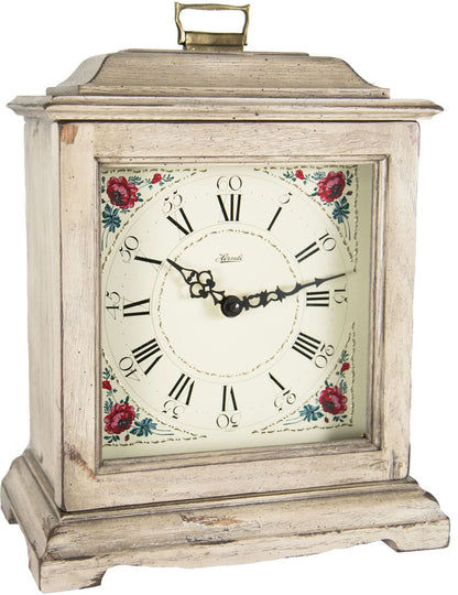 Hermle Table Clock 33x25x15 cm Wood • Westminster Chime • Vintage Design