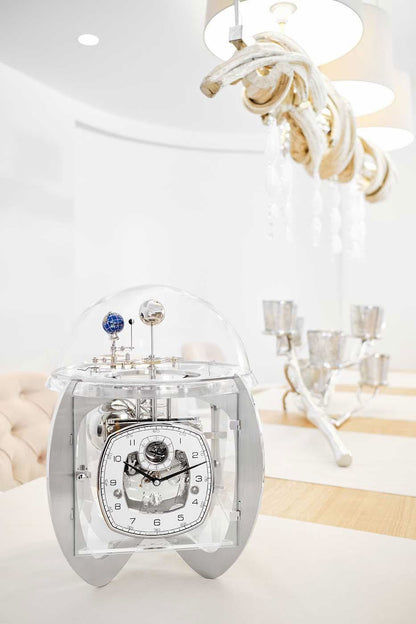 Hermle Table Clock 37x34x34 cm Metal • Tellurium • Westminster
