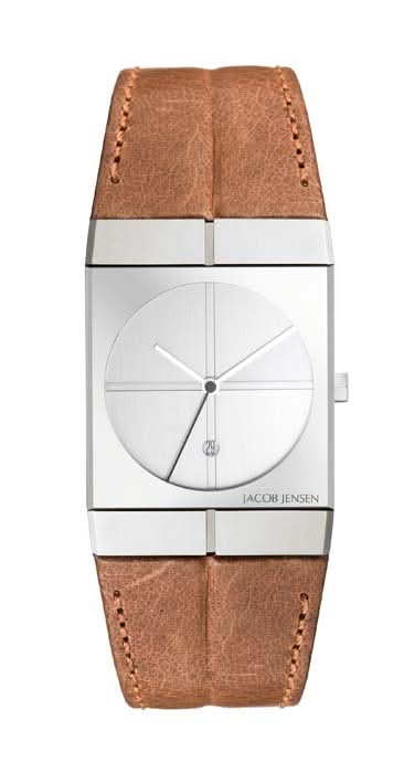 Jacob Jensen Icon 233 Herrenuhr • Ikonisches dänisches Design • Kratzfestes Saphirglas