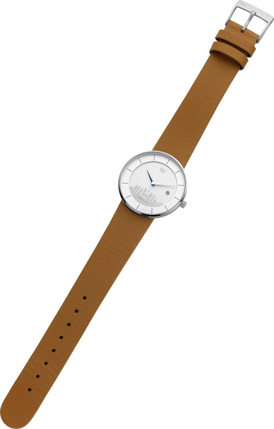 Danish Design Stainless Steel 3314657 Herrenuhr • Skandinavischer Minimalismus • Nachhaltiger Solar-Antrieb