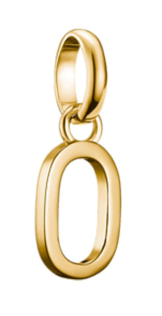 Thomas Sabo Charm-Anhänger Buchstabe O Connect vergoldet