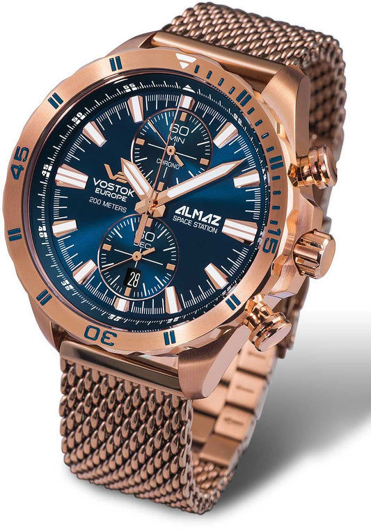 Vostok Europe Almaz 6S11-320B262 Herrenuhr • 20 ATM • K1-Sicherheitsglas