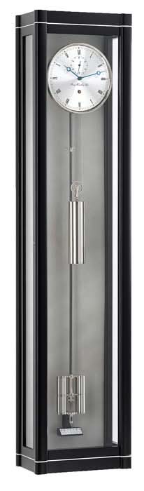 Hermle Wall Clock 133x30.5x19 cm Wood • 31-Day Precision Movement • Hand-Polished Case