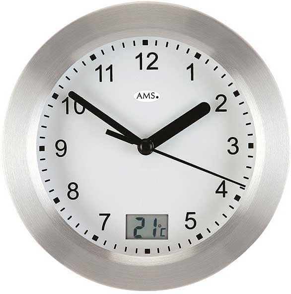 AMS Wanduhr • Präzises Uhrwerk • Zeitloses Design