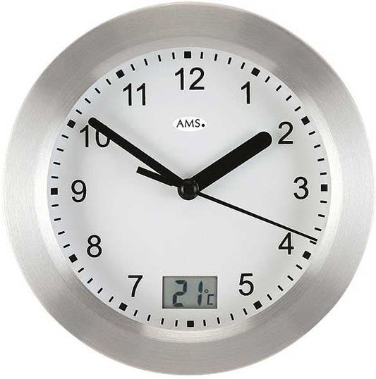 AMS Wanduhr • Präzises Uhrwerk • Zeitloses Design