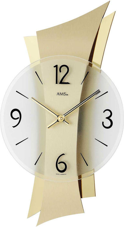 AMS Wanduhr • Stilvoll • Präzise