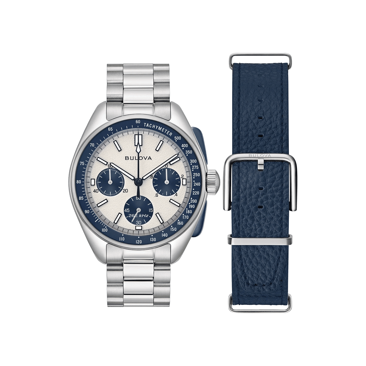 Bulova Lunar Pilot 98K112 Men's Watch • High-Precision Quartz Movement • Sapphire Glass
