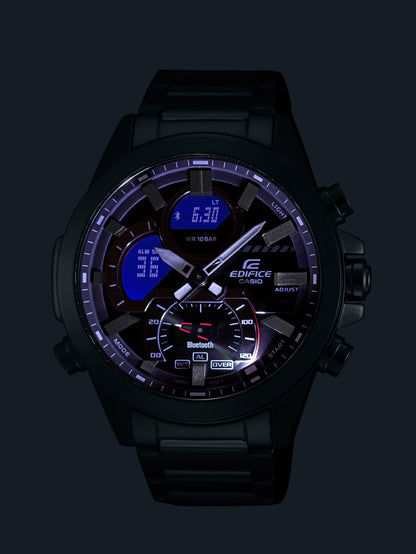 Casio Edifice ECB-30P-1AEF Herrenuhr • Smarte Funktionen via Bluetooth • Weltzeit