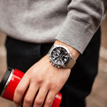Casio Edifice ECB-30D-1AEF Herrenuhr • Smarte Funktionen • Weltzeit