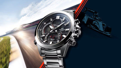 Casio Edifice ECB-30D-1AEF Herrenuhr • Smarte Funktionen • Weltzeit