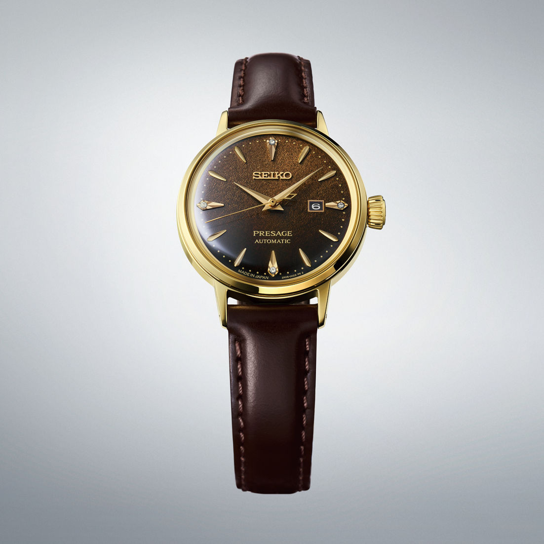 Seiko Presage SRE020J1 Damenuhr • Automatikwerk • Cocktail Time Design