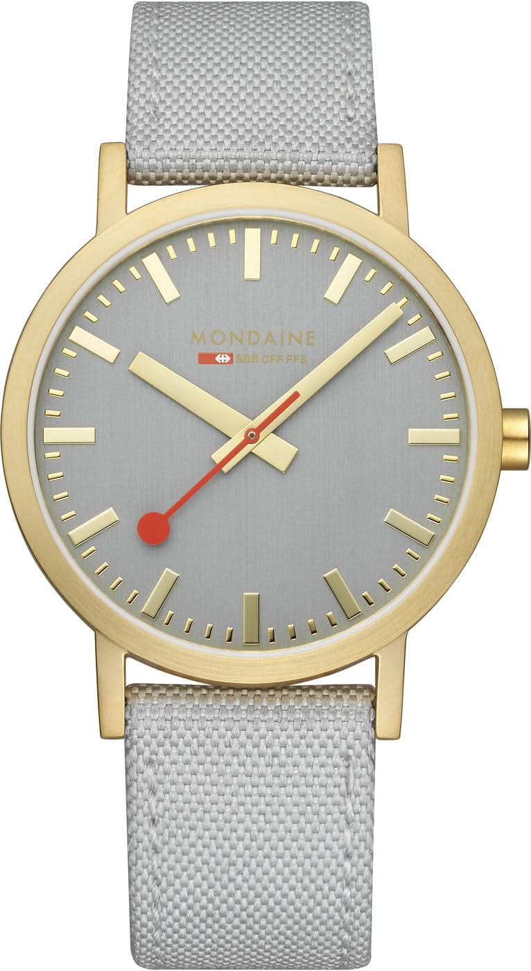 Mondaine Classic A660.30314.11SBBV Unisex Uhr • Quarz • Roter Sekundenzeiger