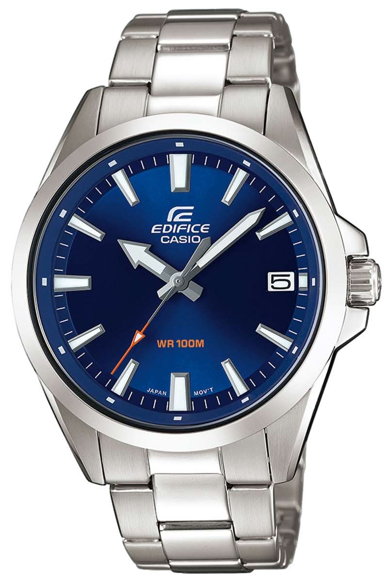 Casio Edifice EFV-100D-2BVUEF Herrenuhr • Klassisches Design • 10 bar Wasserdichtigkeit