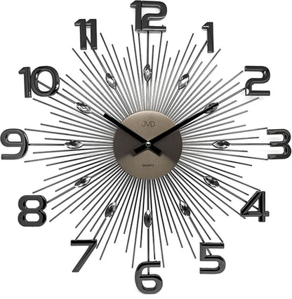 JVD Wall Clock 49x49x5 cm Metal • Modern Design • High-Quality Metal