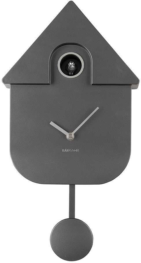 Karlsson Wall Clock 41x21.5x8.5 cm Plastic • Modern Cuckoo Call • Stylish Design