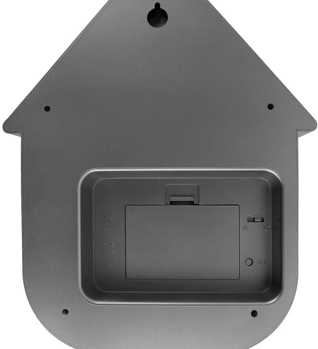 Karlsson Wall Clock 41x21.5x8.5 cm Plastic • Modern Cuckoo Call • Stylish Design
