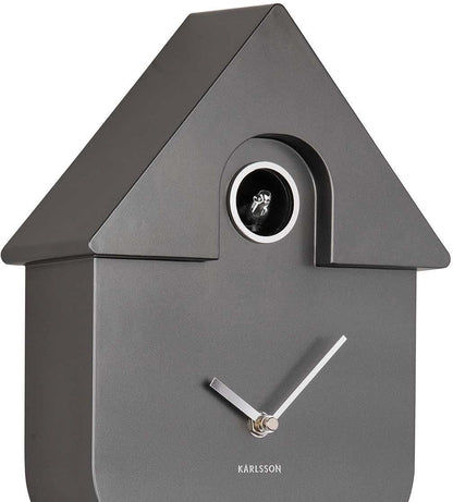 Karlsson Wall Clock 41x21.5x8.5 cm Plastic • Modern Cuckoo Call • Stylish Design