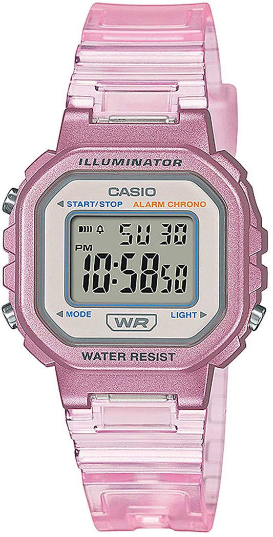 Casio Vintage LA-20WH-4A Women's Watch • Iconic Retro Design • Daily Alarm