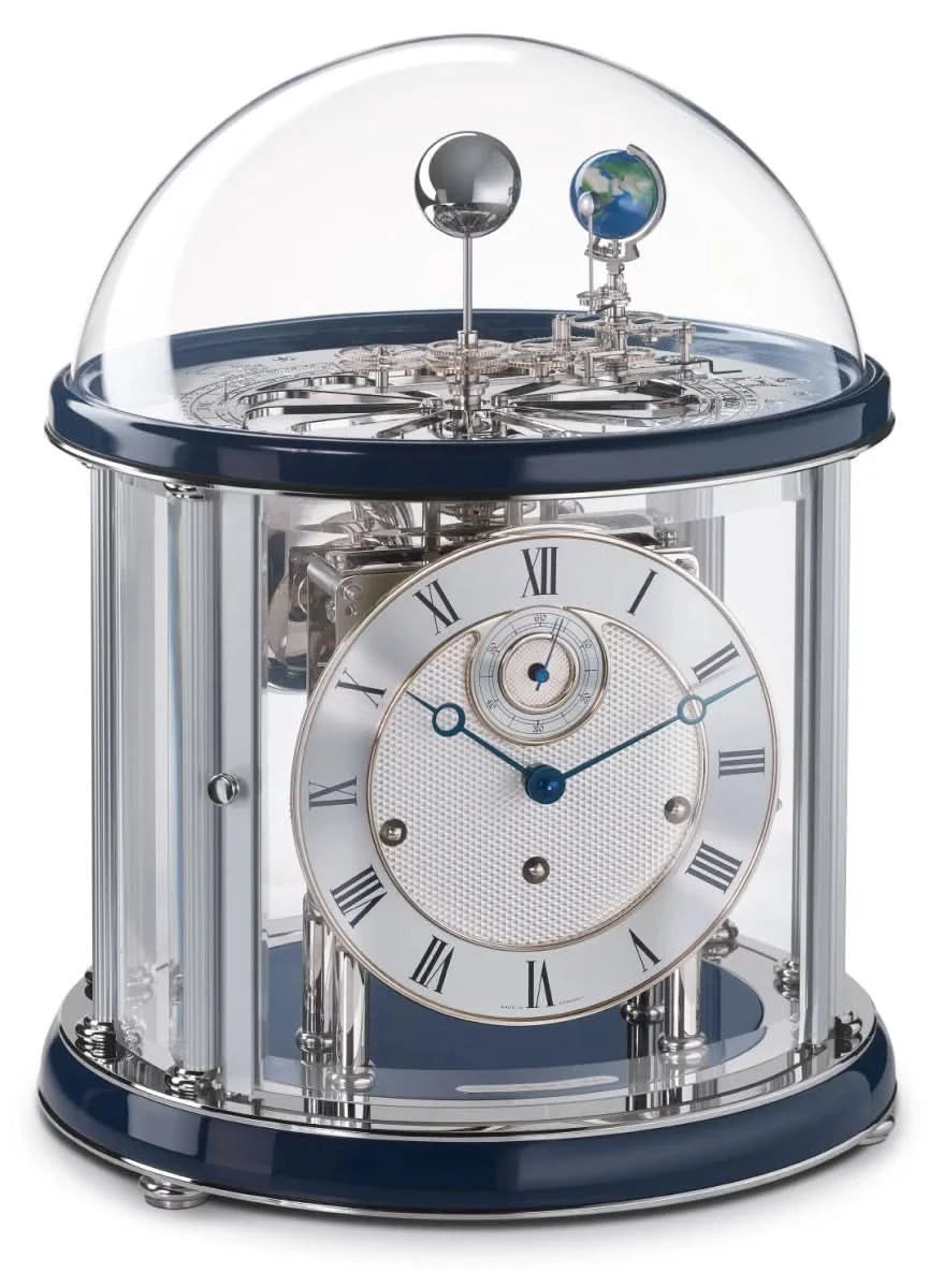 Hermle Table Clock 35x29x29 cm Wood • Astronomical Display • Westminster Chime