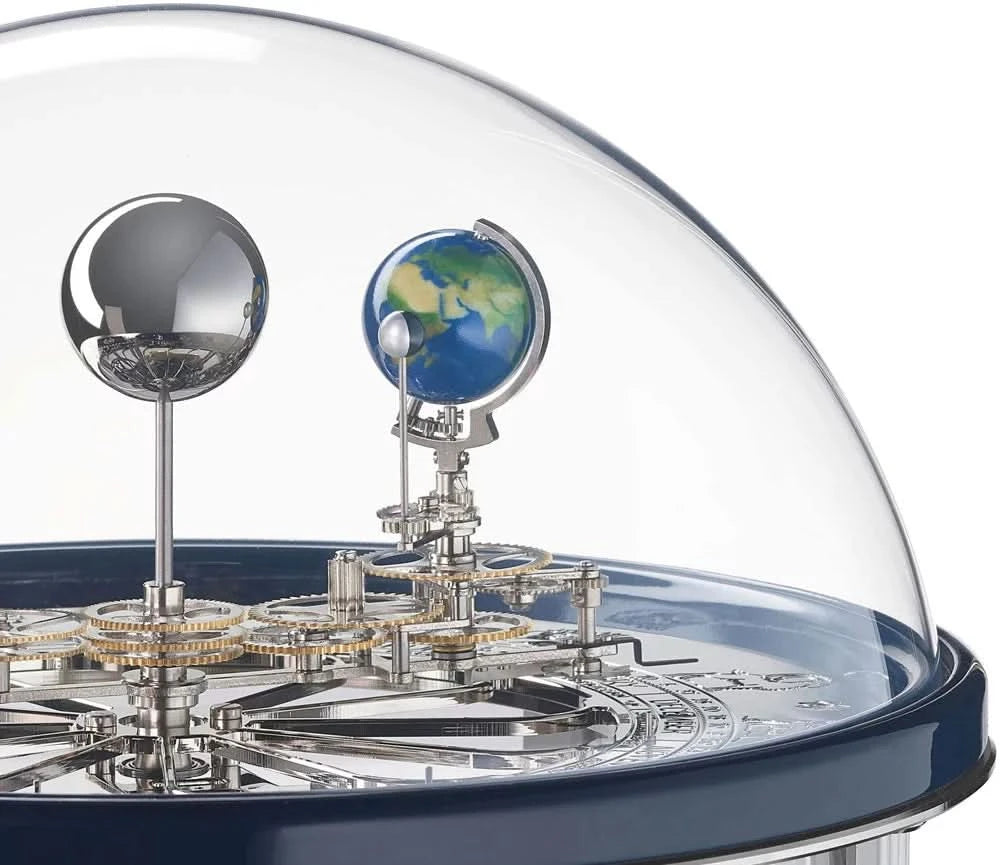 Hermle Table Clock 35x29x29 cm Wood • Astronomical Display • Westminster Chime