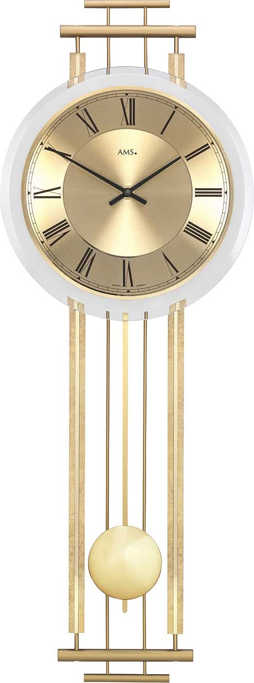 AMS Wanduhr • Klassische Melodien • Zeitlose Eleganz