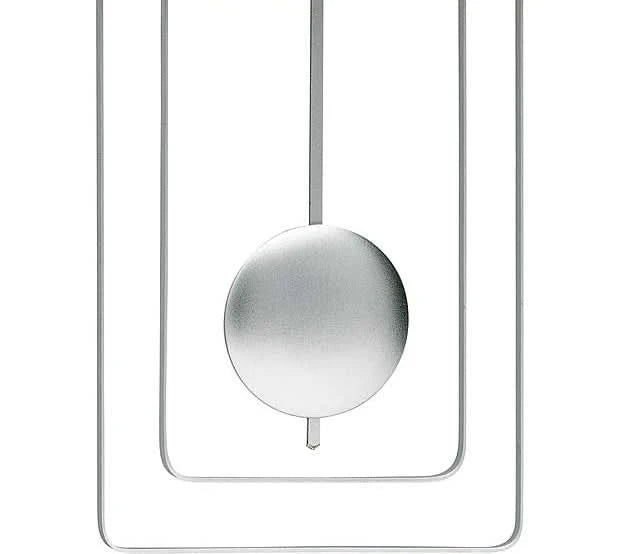 AMS Wall Clock 50x23x5 cm Wood • Quartz Movement • Modern Design