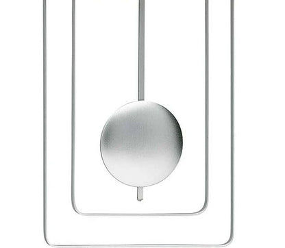 AMS Wall Clock 50x23x5 cm Wood • Quartz Movement • Modern Design