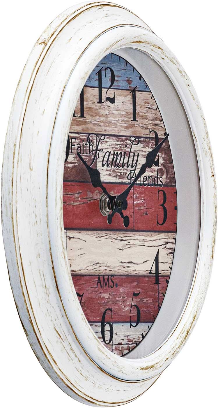 AMS Wanduhr • Präzises Uhrwerk • Zeitloses Design