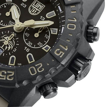 Luminox Navy SEAL Foundation XS.3590.NSF.SET Herrenuhr • LLT-Beleuchtung • Carbonox™