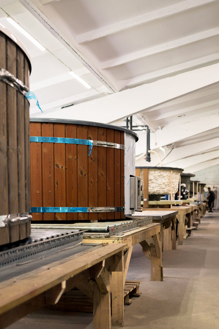 Where every hot tub build begins – preparation stage