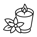 A person is riding a skateboard up the side of an emptied, curved swimming pool. The scene includes palm trees, a fence, and rolling hills in the background under a clear sky.