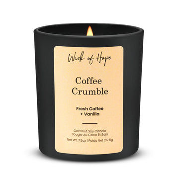 Coffee Crumble Candle | Fresh Coffee + Vanilla