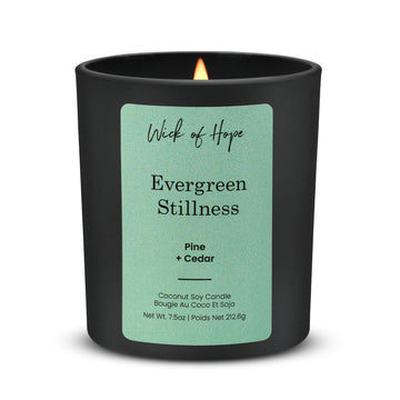 Evergreen Stillness Candle | Pine + Cedar