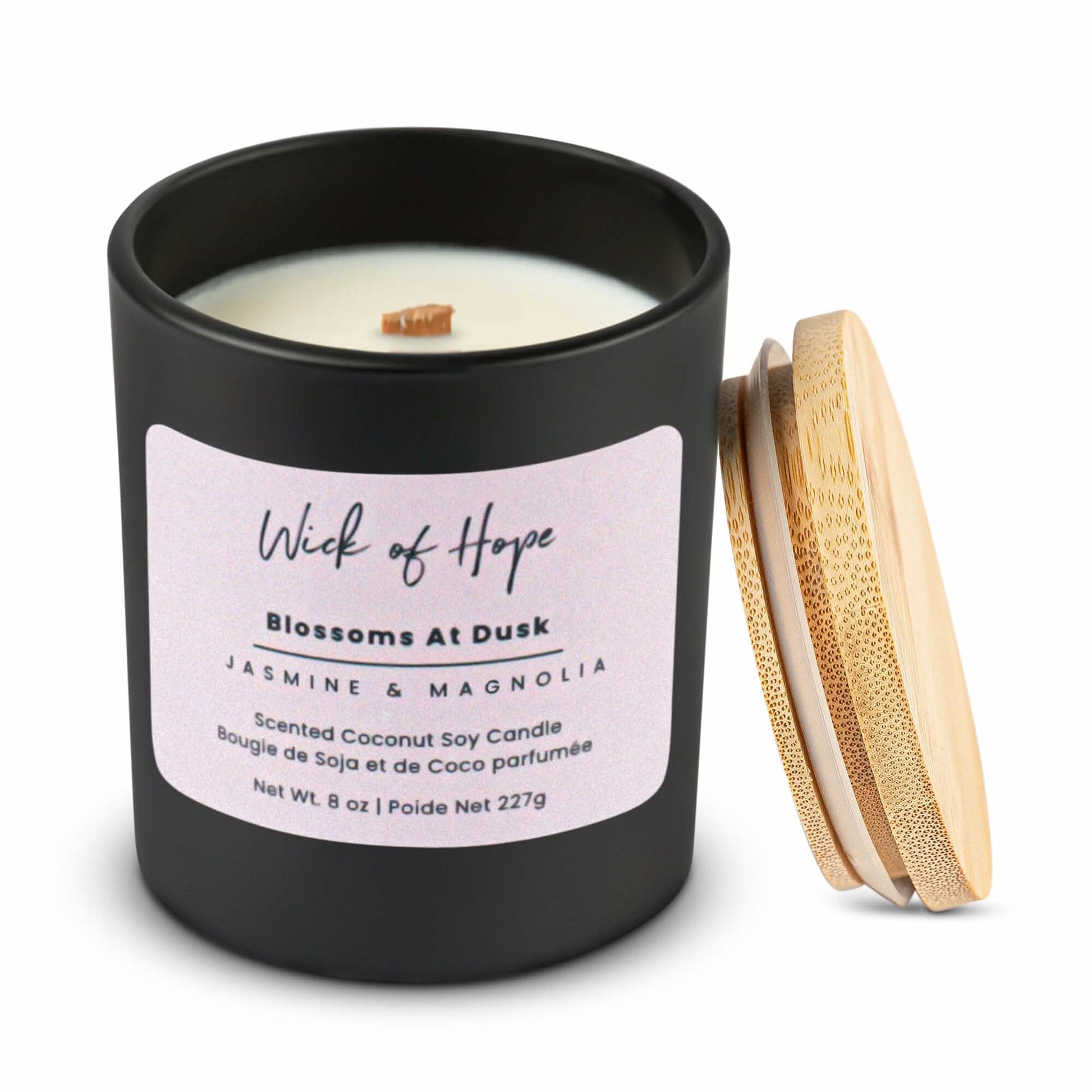Blossoms at Dusk – Non-Toxic Floral Candle | Wick of Hope