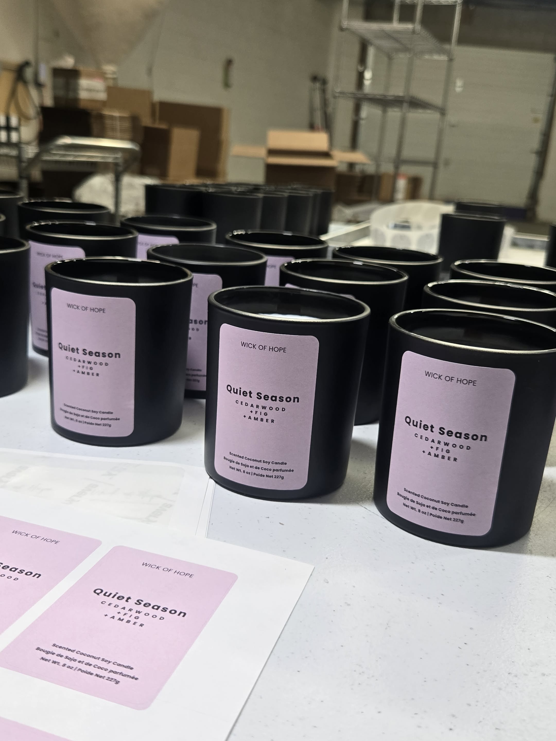 Magnolia & Jasmine Candle – Floral Calming Scent | Wick Of Hope