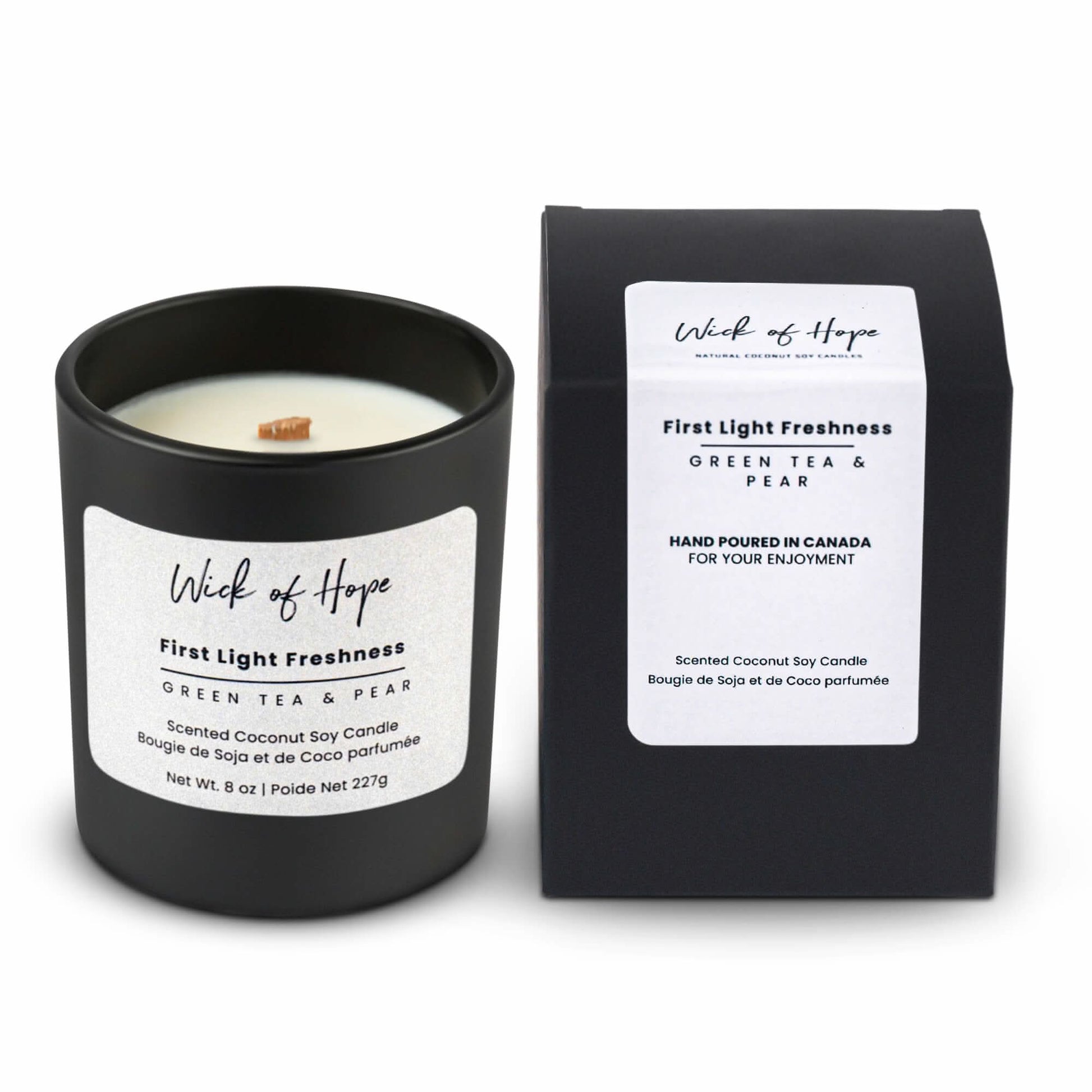 First Light Freshness – Clean Morning Candle | Wick of Hope