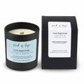 Fresh Beginnings – Non-Toxic Uplifting Candle | Wick of Hope