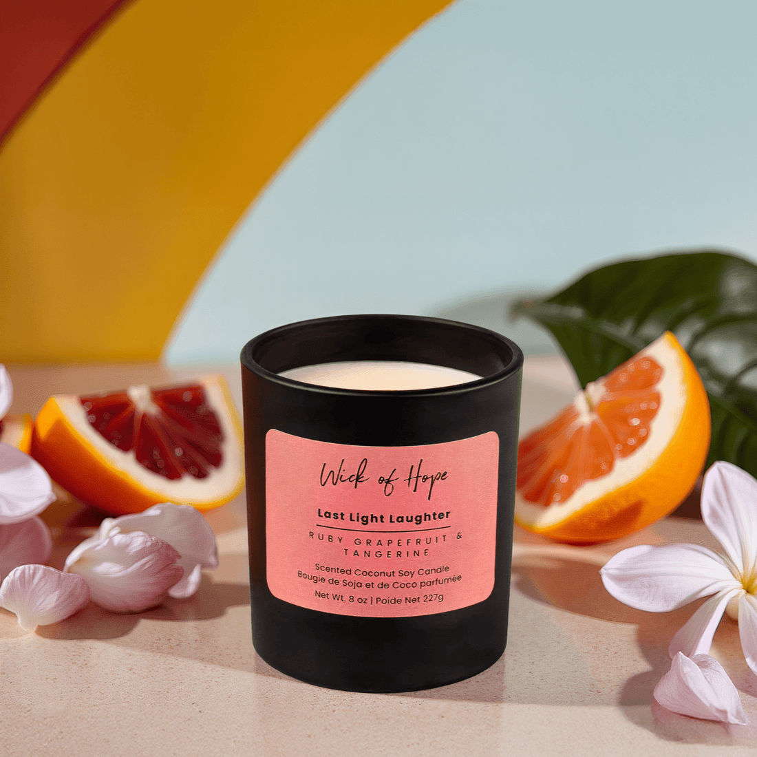 Last Light Laughter – Non-Toxic Evening Candle | Wick of Hope