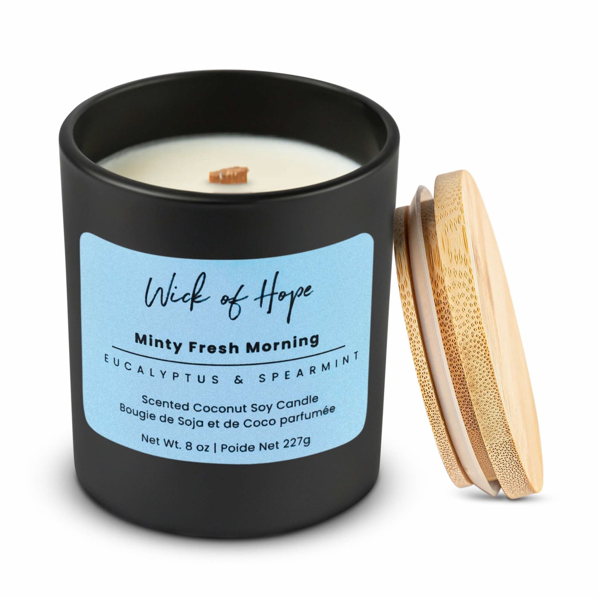 Minty Fresh Morning – Clean Mint Candle | Wick of Hope