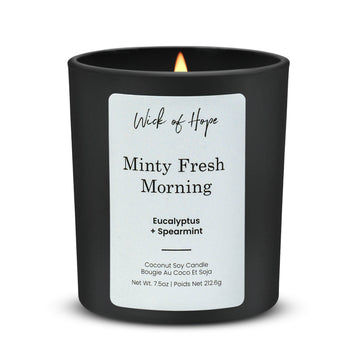 Minty Fresh Morning Candle | Eucalyptus + Spearmint