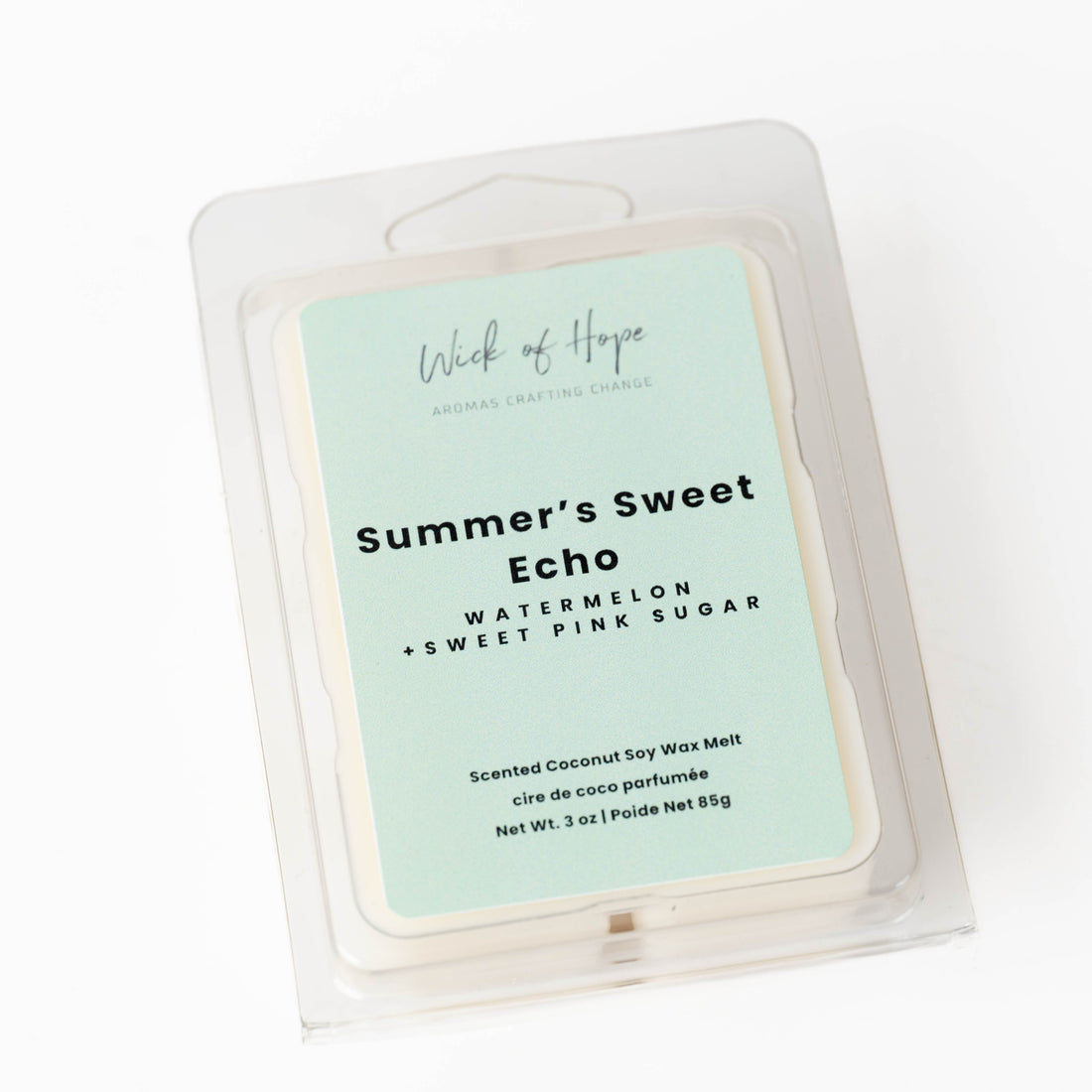 Summer's Sweet Echo Wax Melt | Watermelon + Sweet Pink Sugar