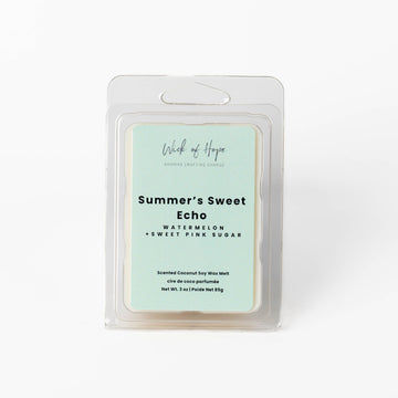 Summer's Sweet Echo Wax Melt | Watermelon + Sweet Pink Sugar