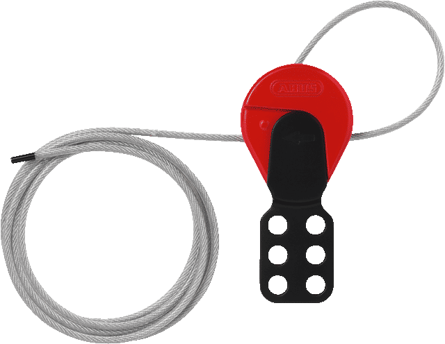 ABUS Safelex™ Universal Cable Lockout C503-C515 with 3',6',9' or 15' lengths