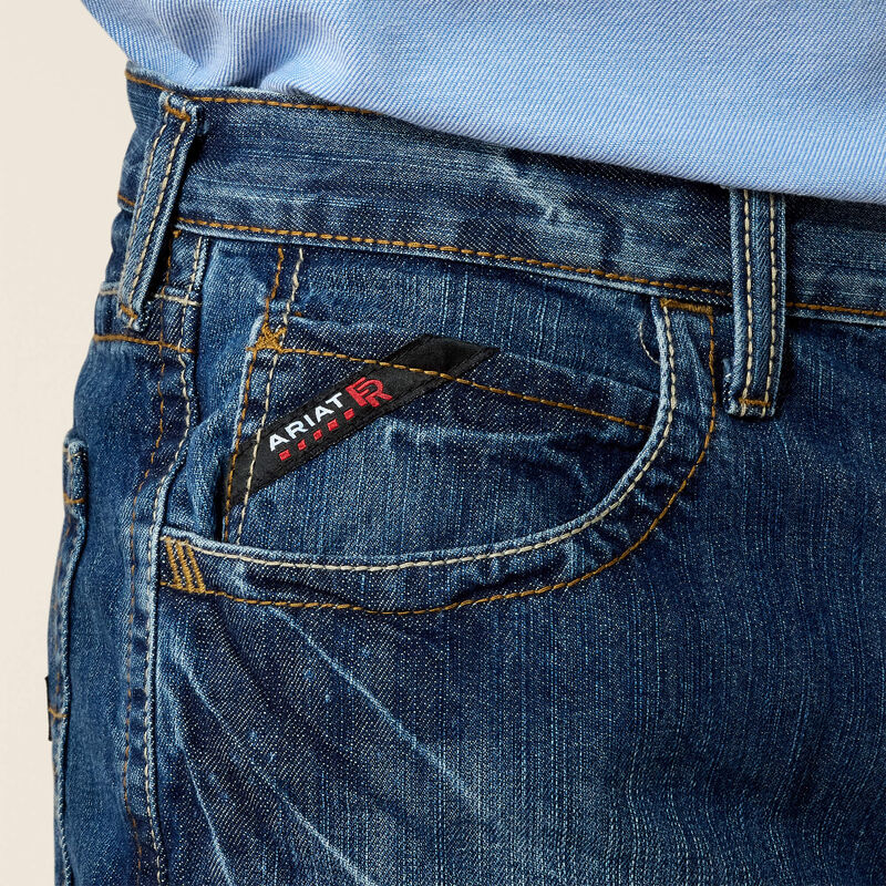 ARIAT - FR M3 Loose Basic Stackable Straight Leg Jean - FLINT